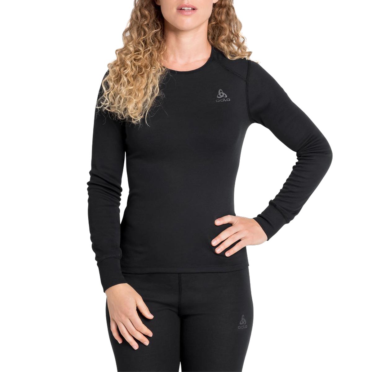 ODLO - ACTIVE WARM ECO LONG SLEEVE BASELAYER TOP