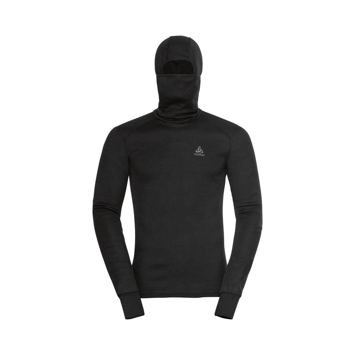 ODLO - ACTIVE WARM BASE LAYER TOP WITH FACEMASK