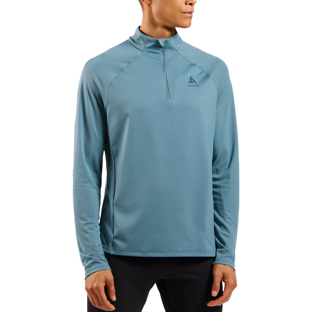 ODLO - ESSENTIAL CERAMIWARM HALF-ZIP MID LAYER