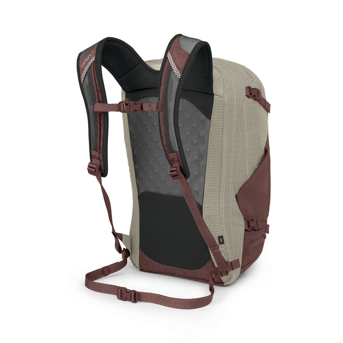 OSPREY - NEBULA SAWDUST TAN/RAISIN RED 32 L