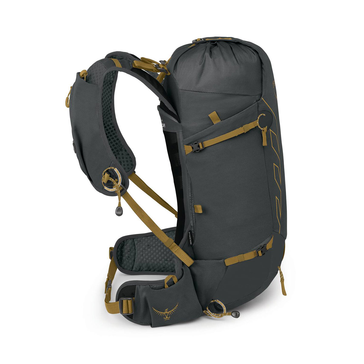 OSPREY - TALON VELOCITY DARK CHARCOAL/TUMBLEWEED YELLOW 20 L