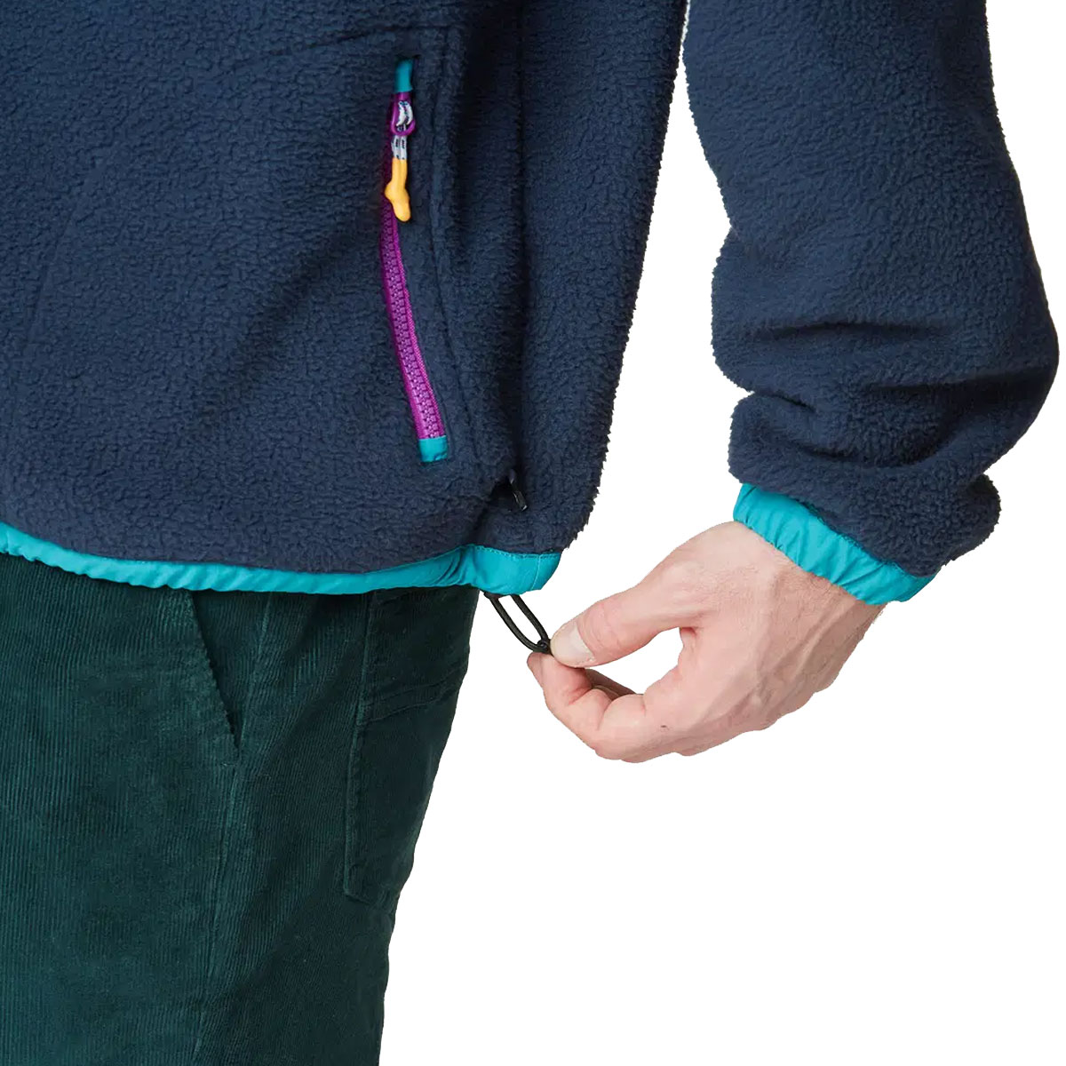 PICTURE - GAMVIK 1/4 ZIP FLEECE