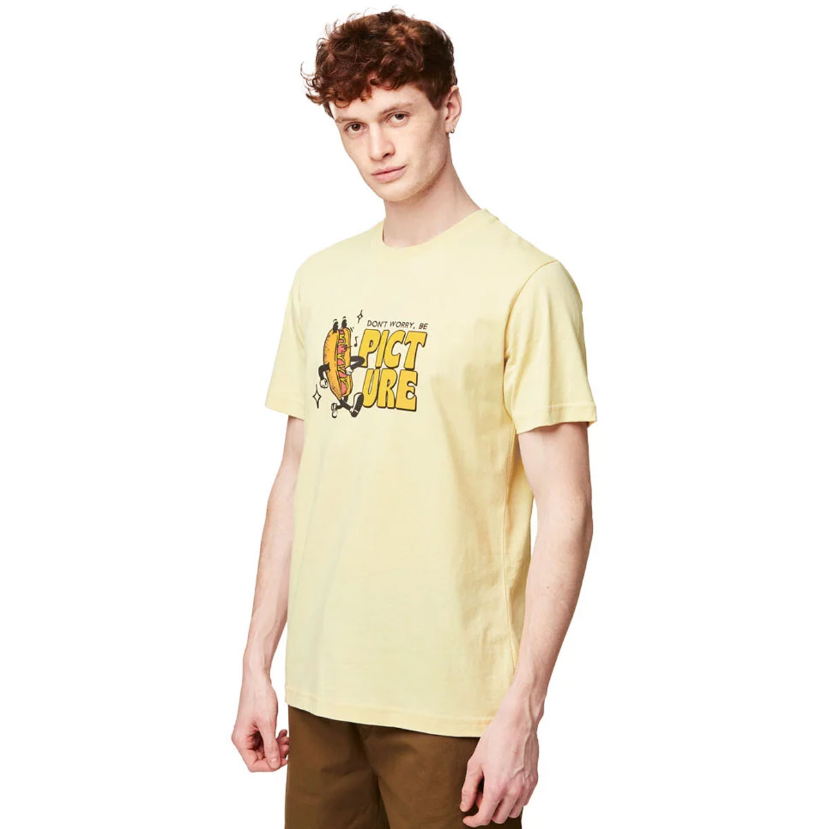 PICTURE - BASEMENT MUSTARD TEE