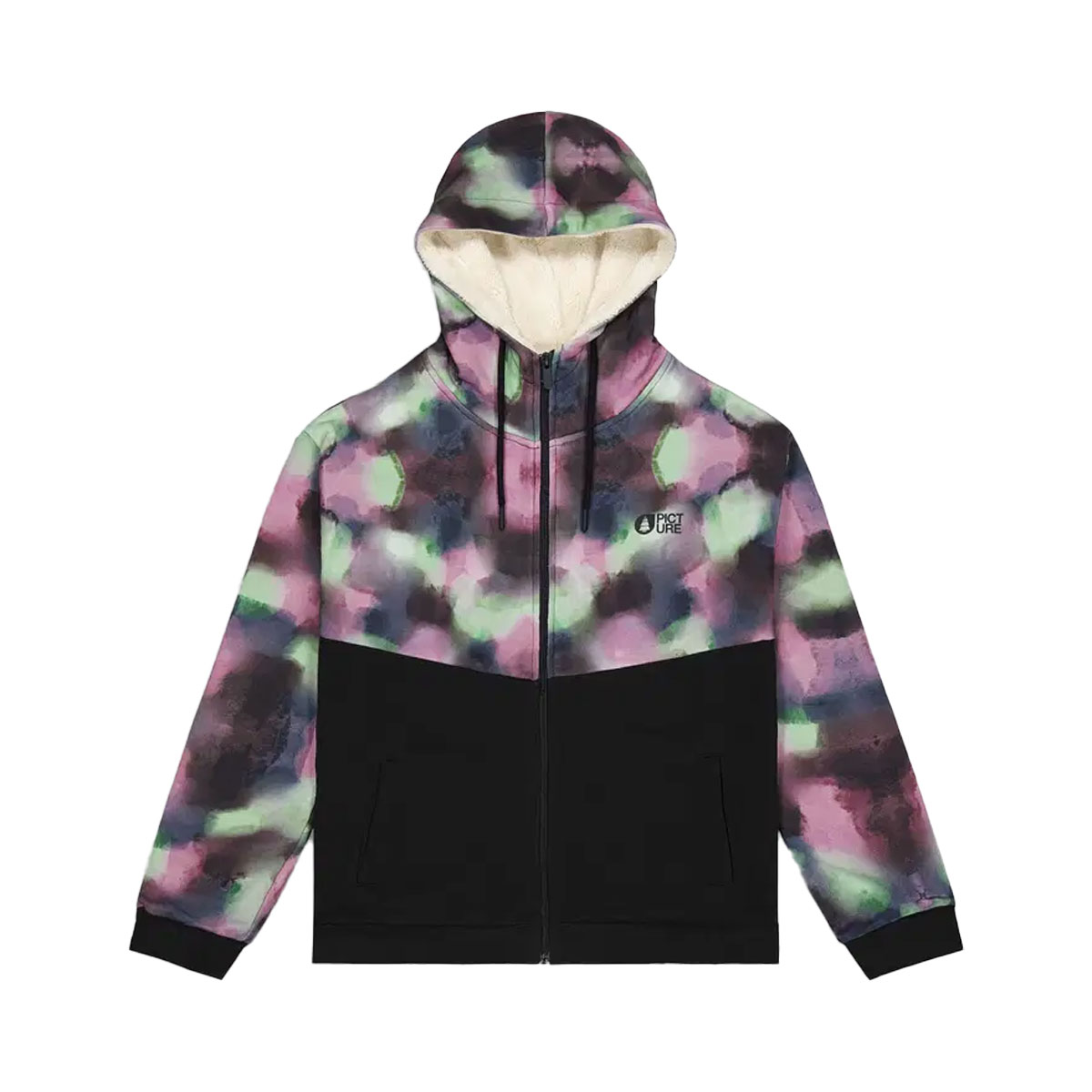 PICTURE - BASEMENT PLUSH FULL ZIP HOODIE