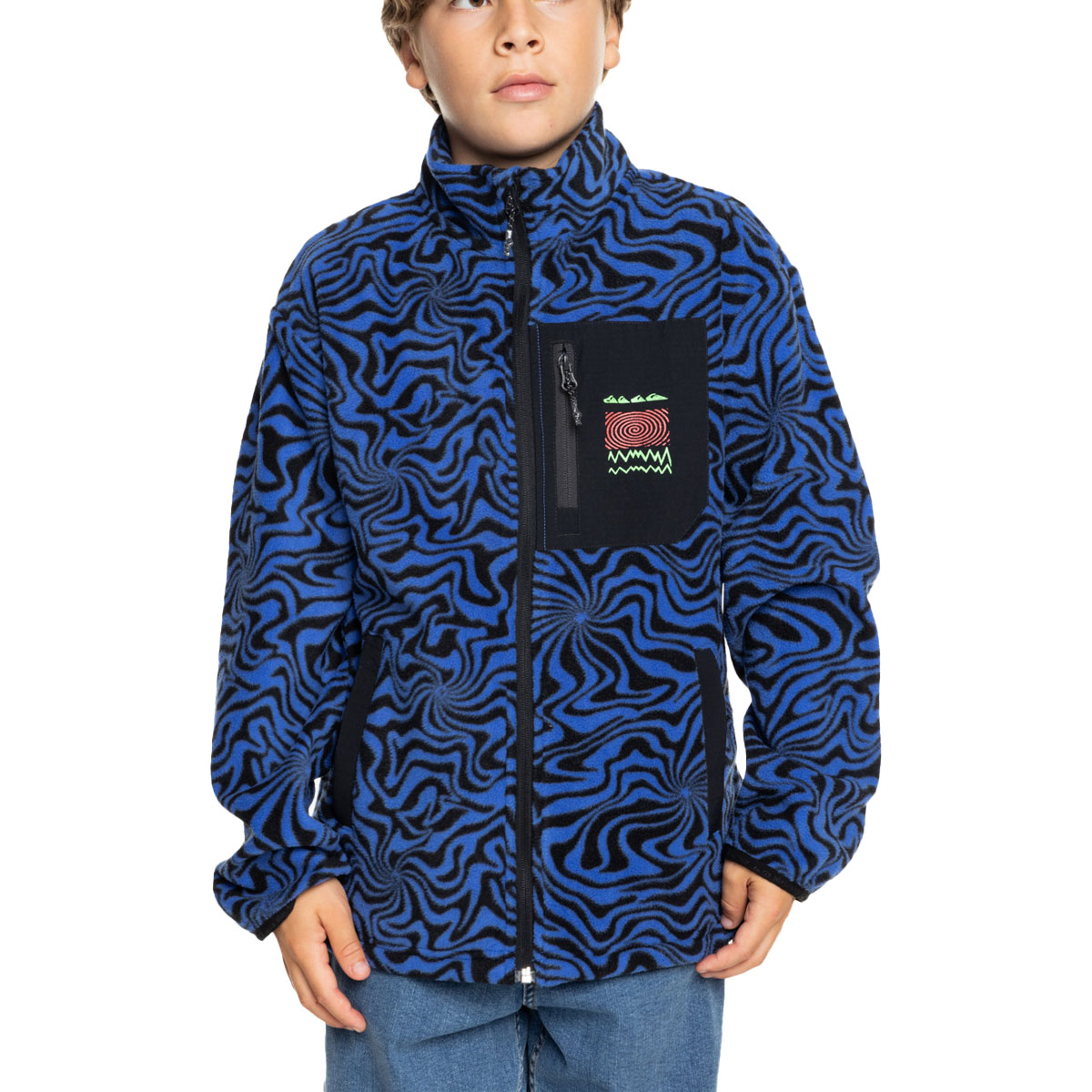 QUIKSILVER - ICE FIELDS FULL-ZIP SWEATSHIRT