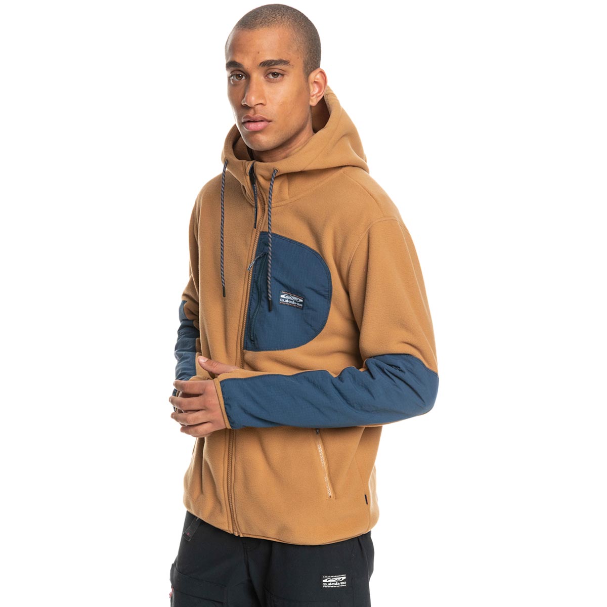 QUIKSILVER - DOWN TIME ZIP UP HOODIE