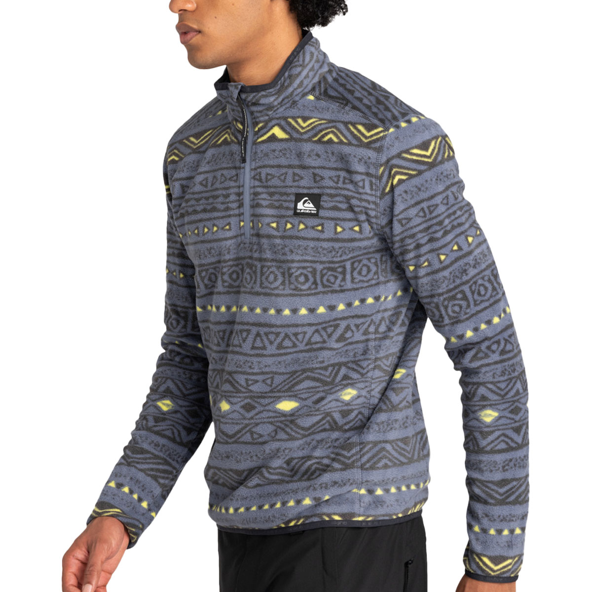 QUIKSILVER - AKER HALF ZIP FLEECE