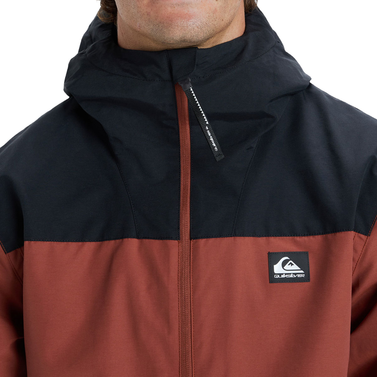 QUIKSILVER - OVERCAST 3K WARM INSULATED HOODED JACKET