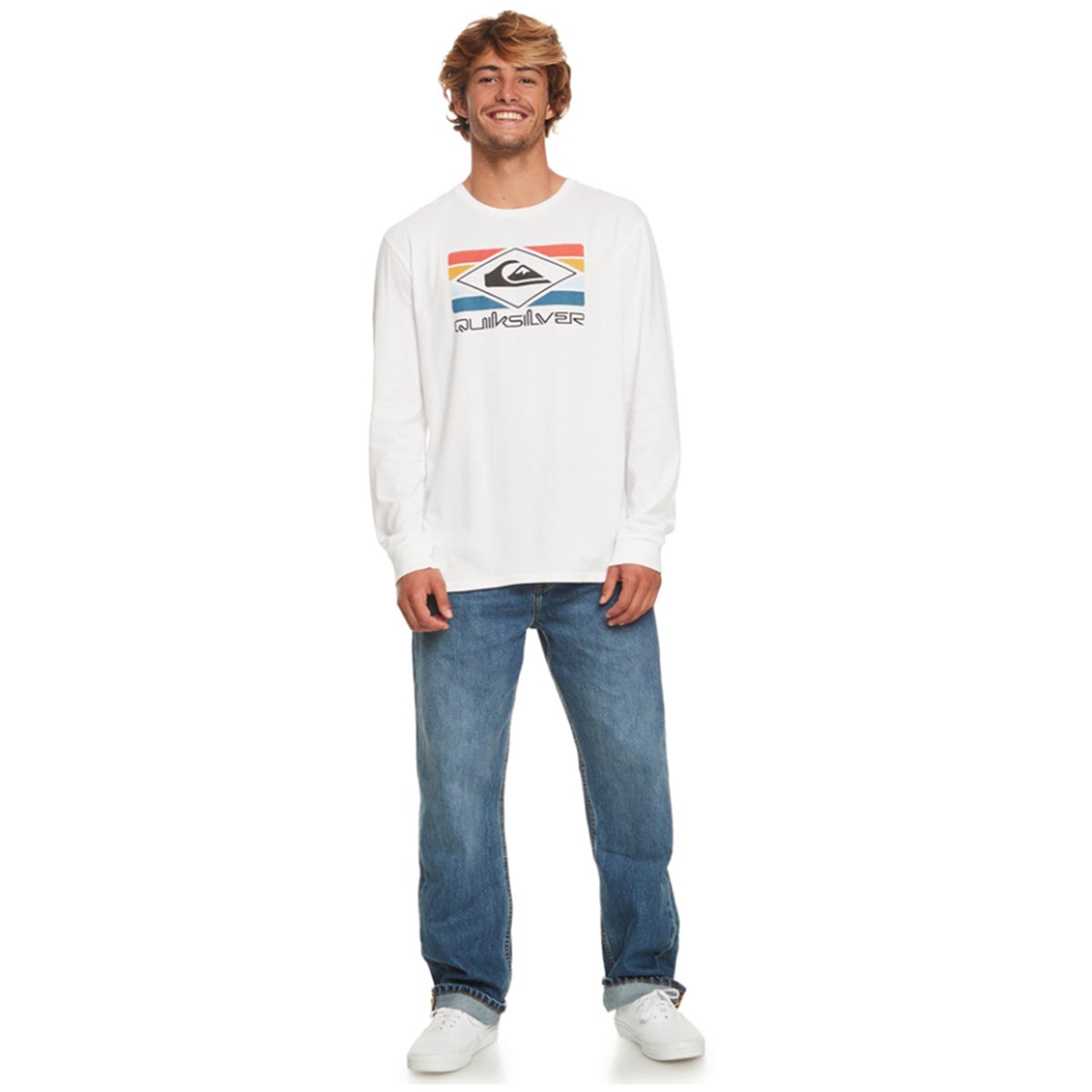 QUIKSILVER - RAINBOW LONG SLEEVE SHIRT