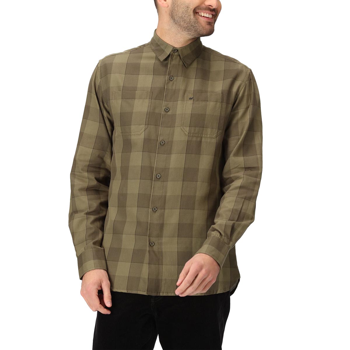 REGATTA - LANCE LONG SLEEVED CHECKED SHIRT