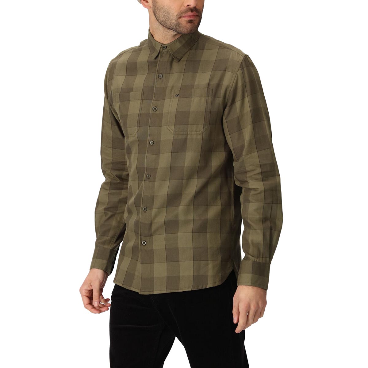 REGATTA - LANCE LONG SLEEVED CHECKED SHIRT