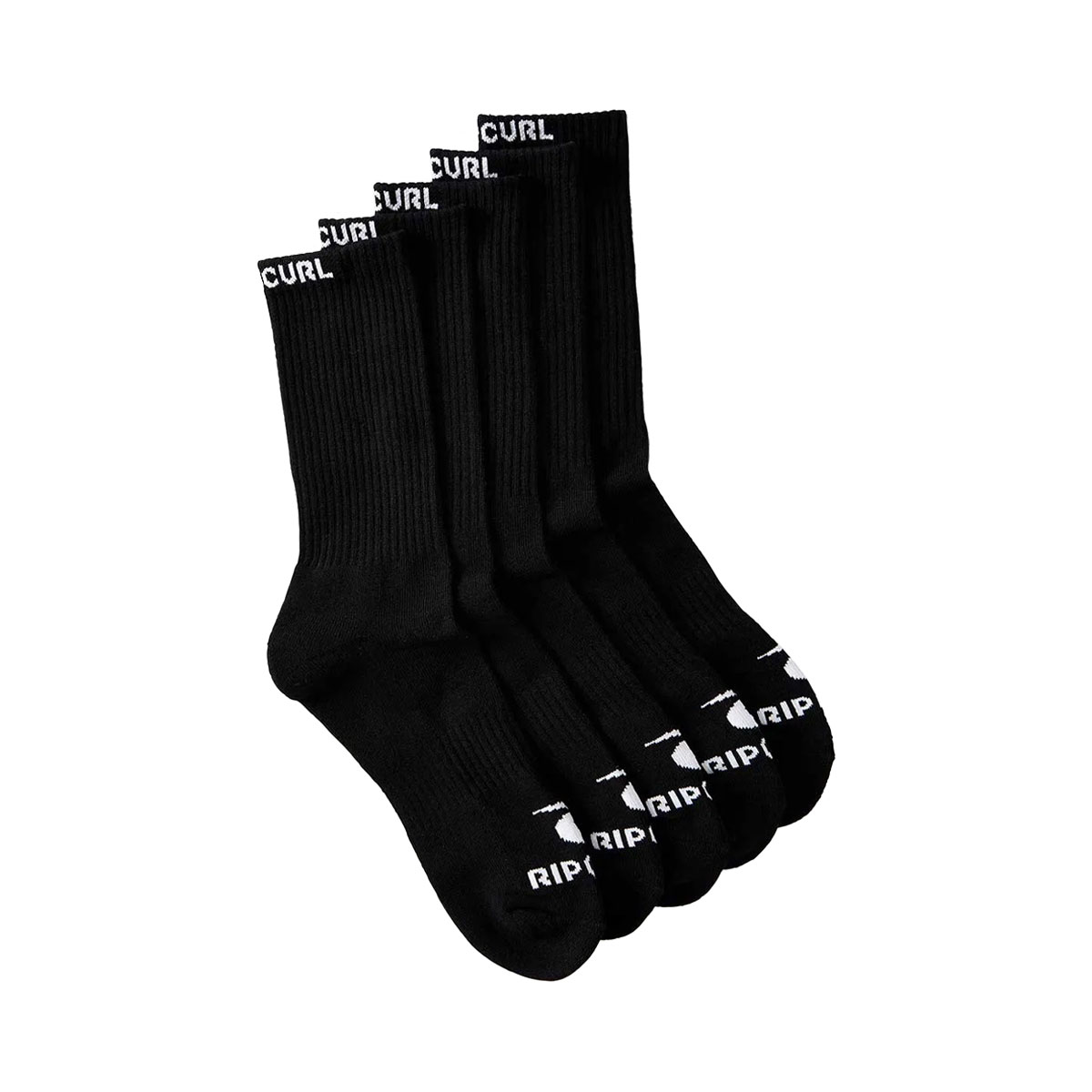 RIP CURL - BRAND CREW SOCKS (5 PACK)