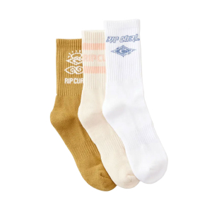 RIP CURL - ICONS OF SURF CREW SOCKS (3 PACK)