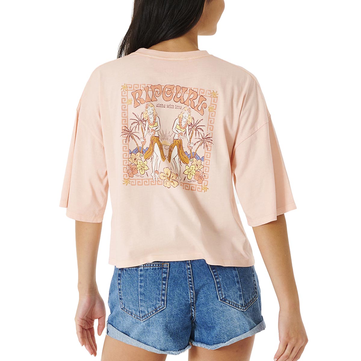 RIP CURL - ALOHA WITH LOVE HERITAGE CROP