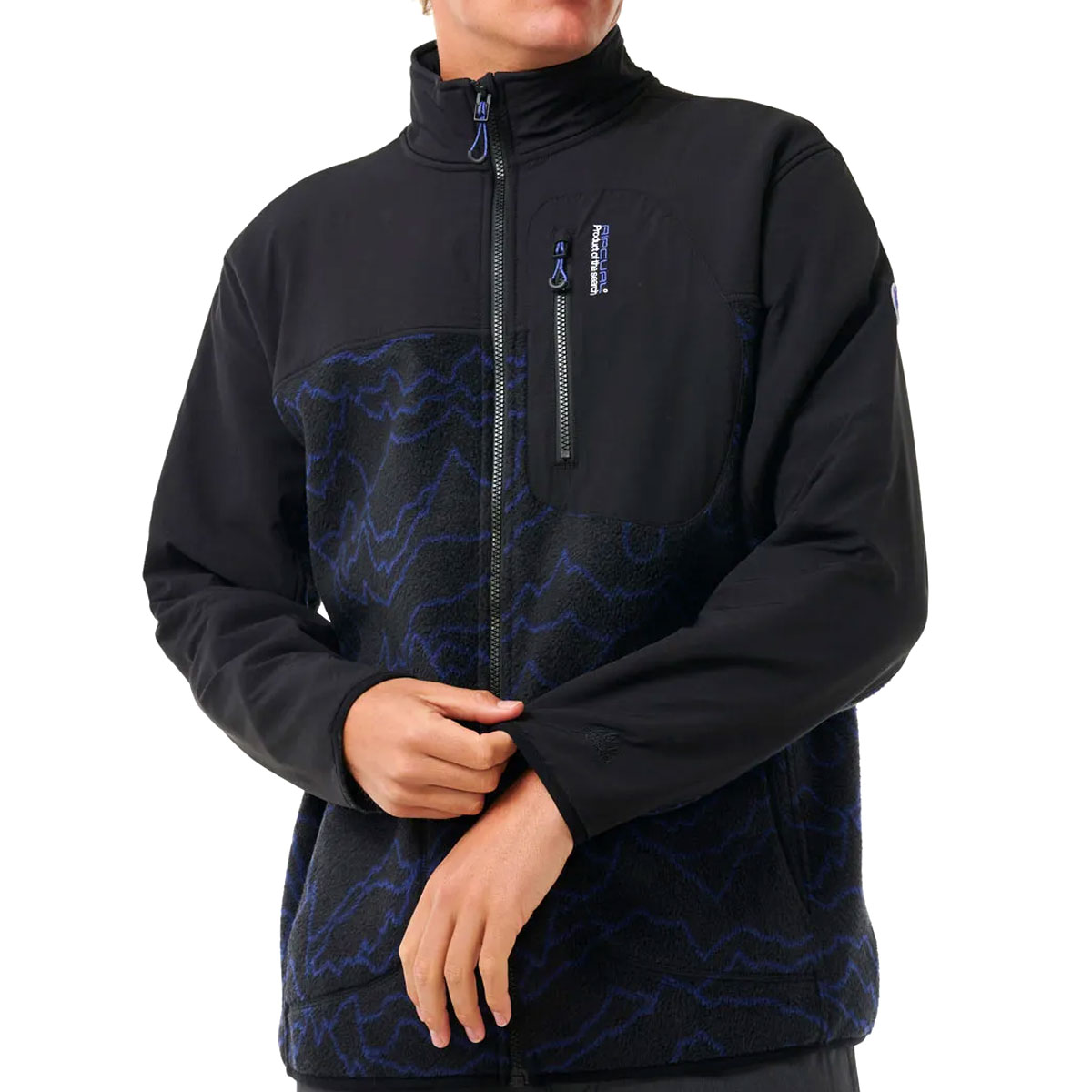 RIP CURL - ANTI SERIES SEARCH FULL ZIP CREW