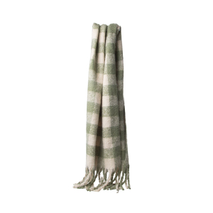 ROXY - CUTE BLUSH PLAID SCARF