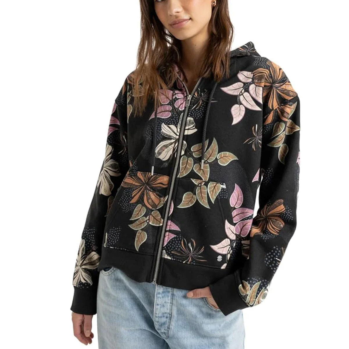 ROXY - FEELS RIGHT FULL ZIP JACKET