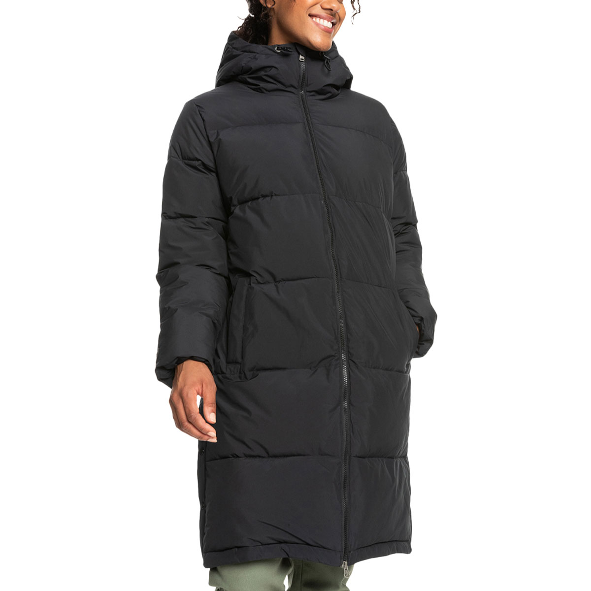 ROXY - TEST OF TIME HOODED PUFFER JACKET