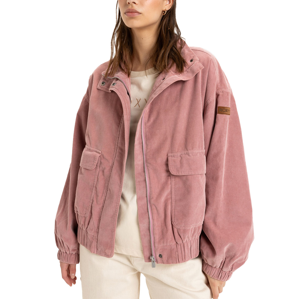 ROXY - SLOW SONG OVERSIZED CORDUROY JACKET