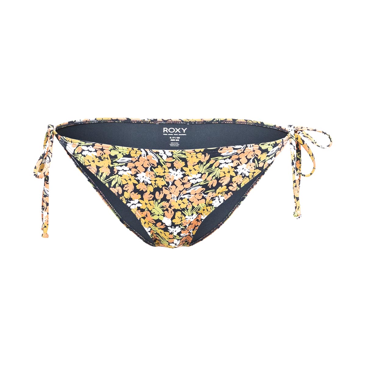 ROXY - PRINTED BEACH CLASSICS TIE SIDE BIKINI BOTTOM