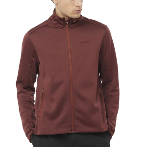 SALOMON - ESSENTIAL MIDLAYER FLEECE FULL-ZIP JACKET