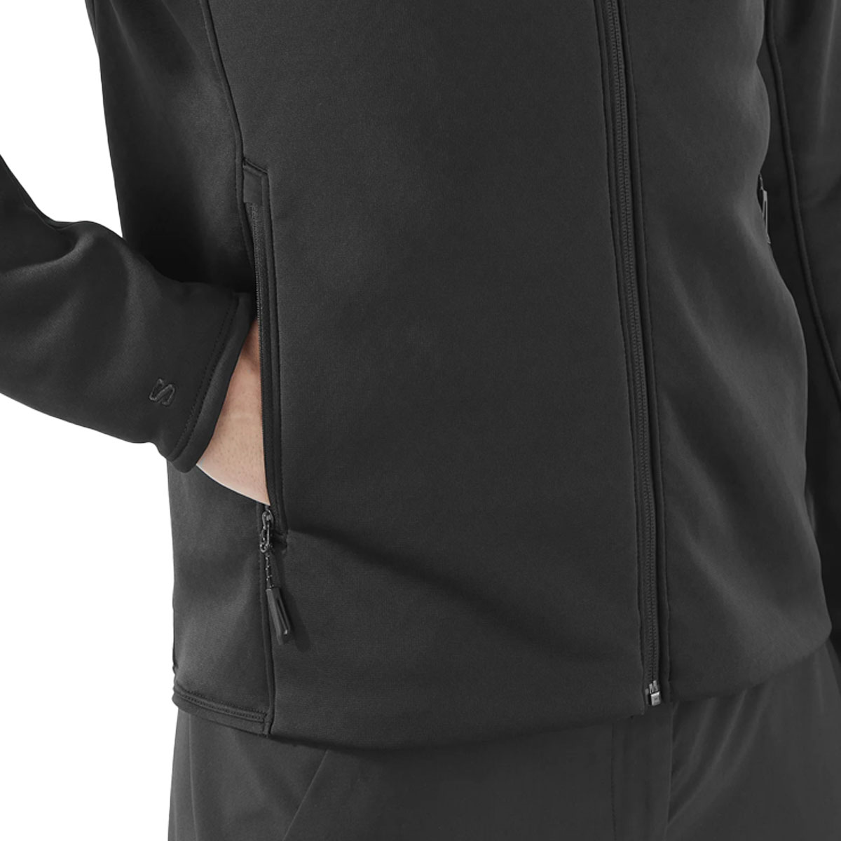 SALOMON - ESSENTIAL MIDLAYER FLEECE FULL-ZIP JACKET