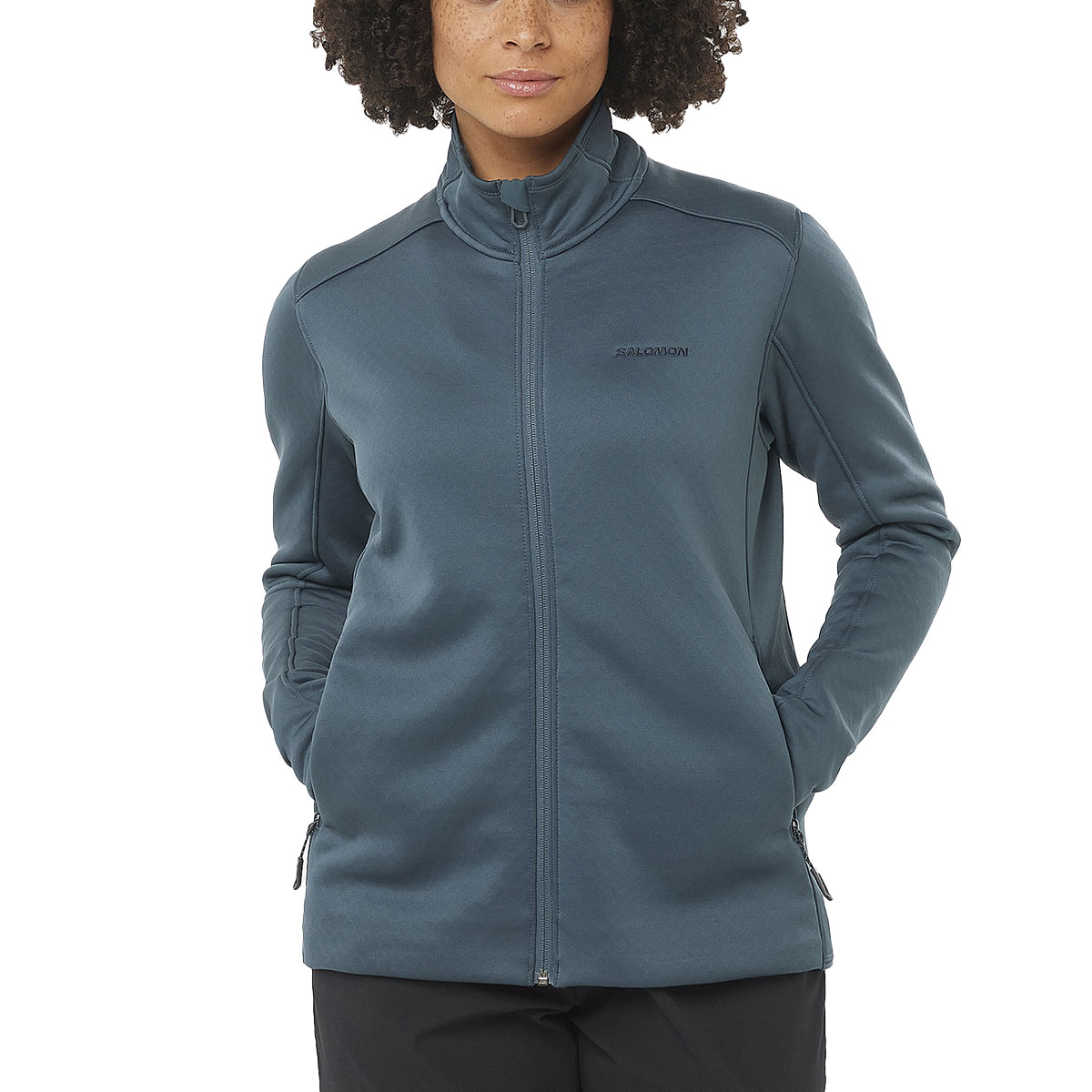 SALOMON - ESSENTIAL MIDLAYER FLEECE FULL-ZIP JACKET