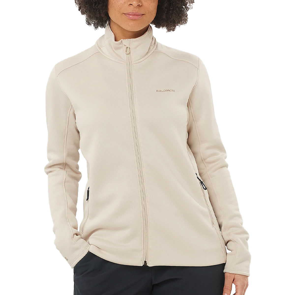 SALOMON - ESSENTIAL MIDLAYER FLEECE FULL-ZIP JACKET