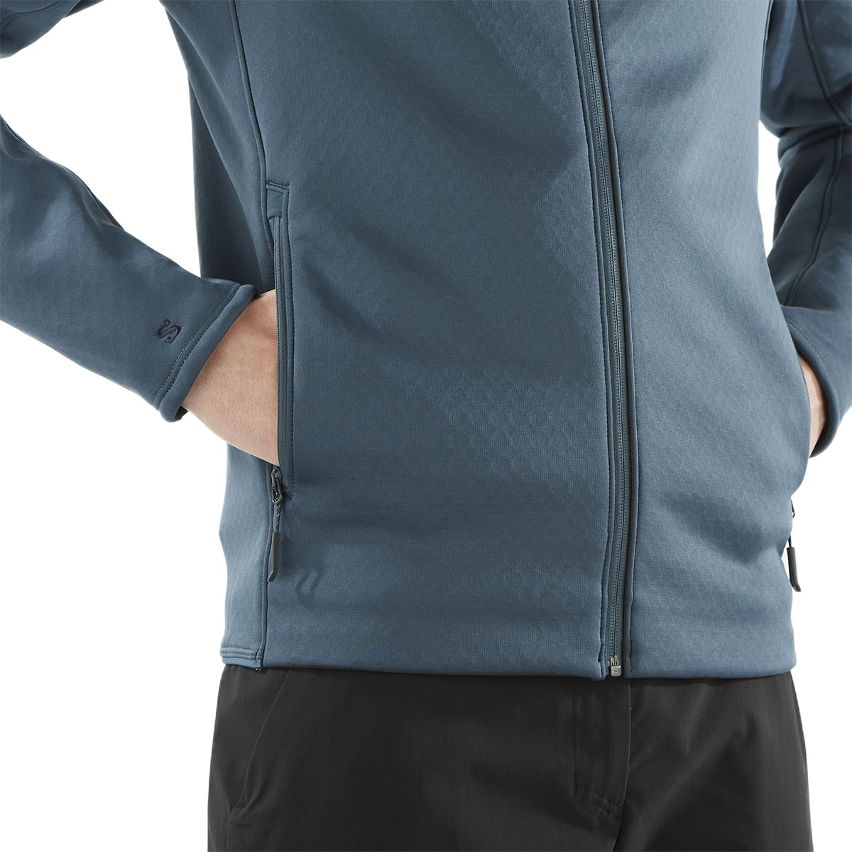 SALOMON - ESSENTIAL MIDLAYER FLEECE FULL-ZIP JACKET