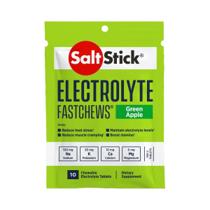 SALTSTICK - ELECTROLYTE FASTCHEWS - GREEN APPLE