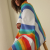 SLOWTIDE - ROYGBIV WHITE BEACH TOWEL