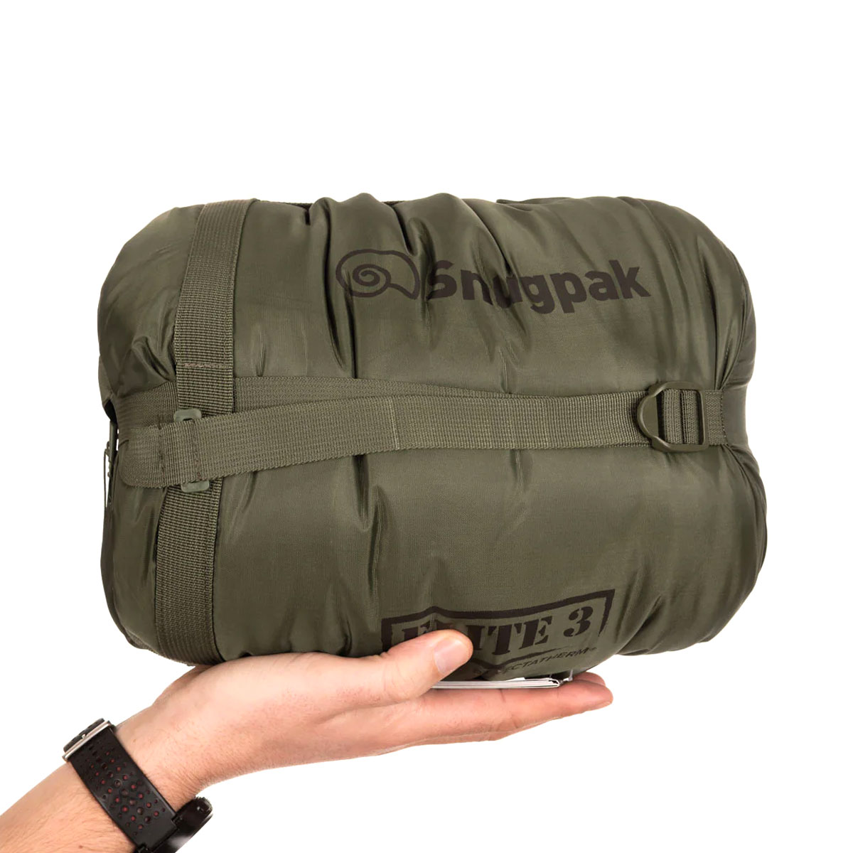 SNUGPAK - SOFTIE ELITE 3 OLIVE WGTE (-10°C, -5°C )