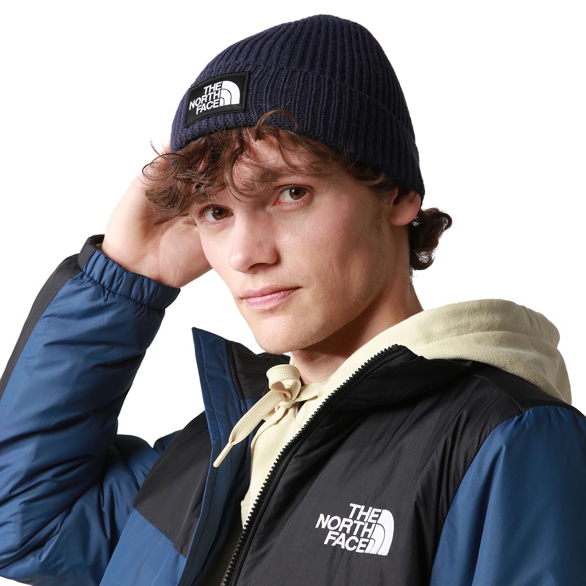 THE NORTH FACE - LOGO BOX CUFFED BEANIE