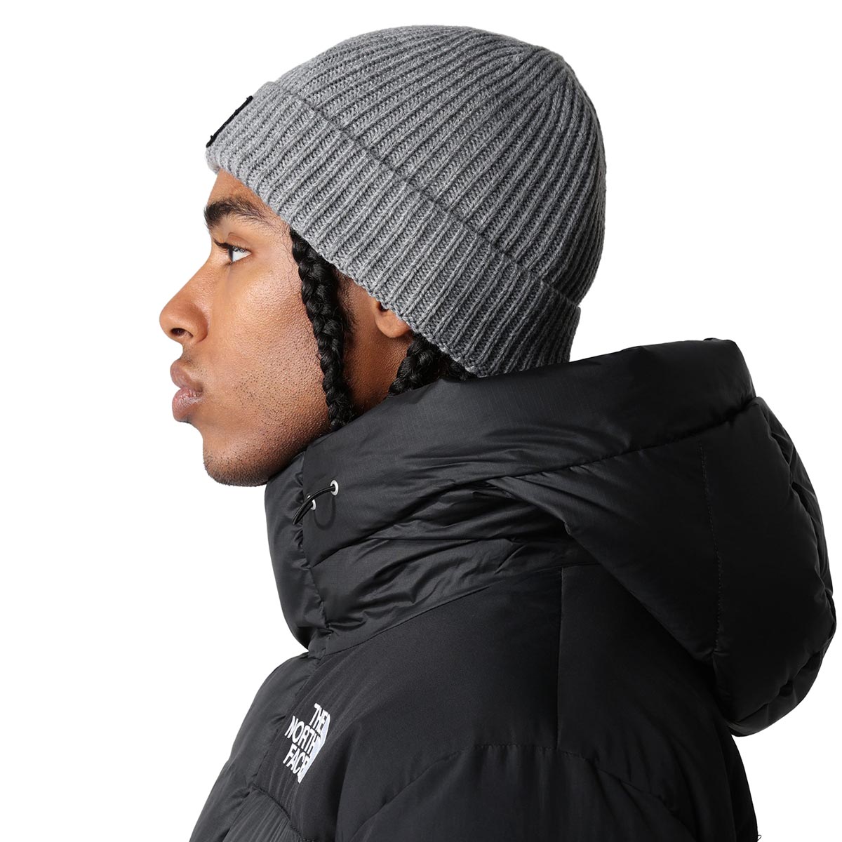 THE NORTH FACE - TNF LOGO BOX CUFFED BEANIE