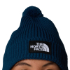 THE NORTH FACE - TNF LOGO BOX POM BEANIE