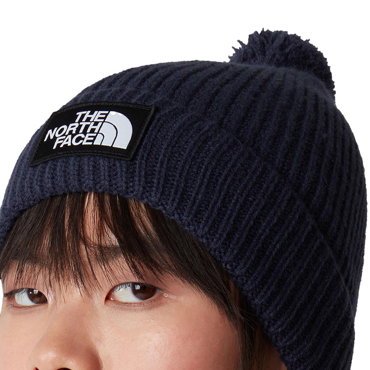 THE NORTH FACE - TNF LOGO BOX POM BEANIE