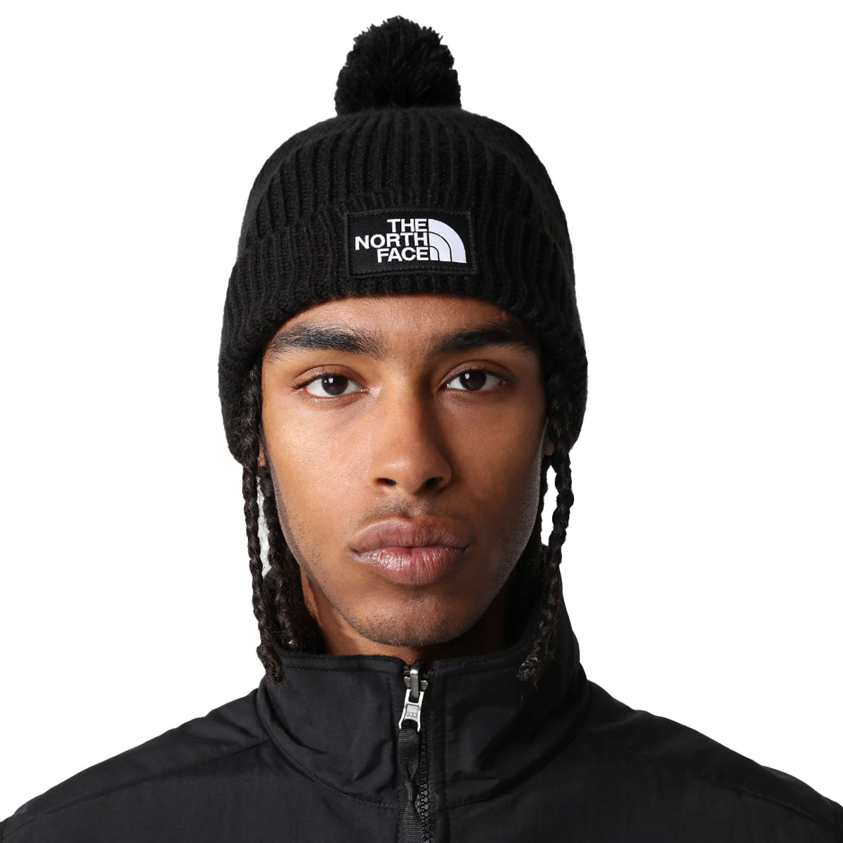 THE NORTH FACE - TNF LOGO BOX POM BEANIE