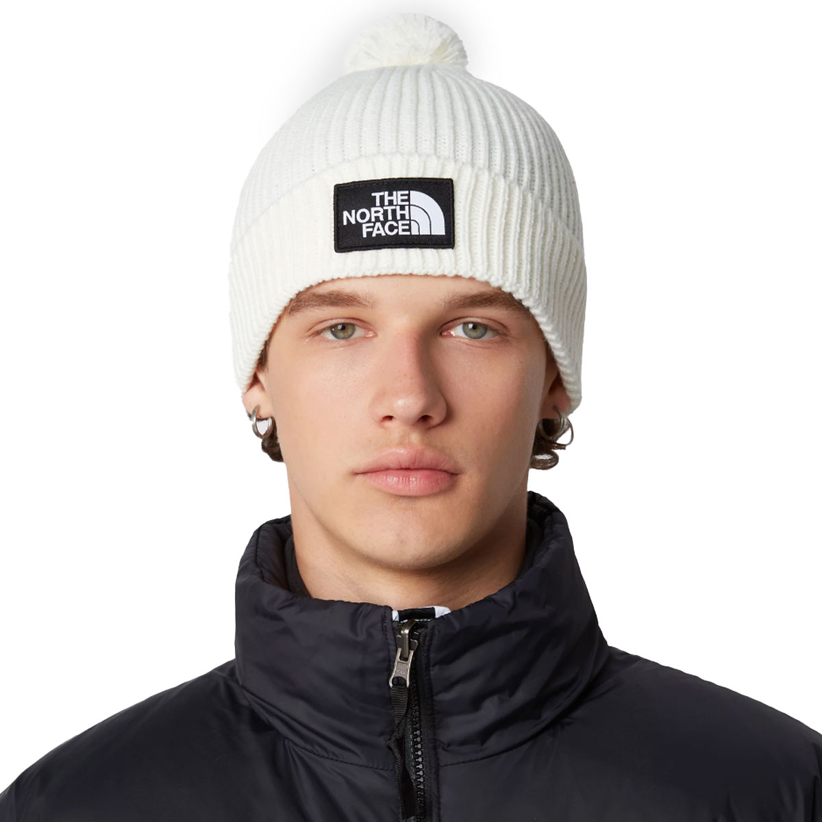 THE NORTH FACE - TNF LOGO BOX POM BEANIE