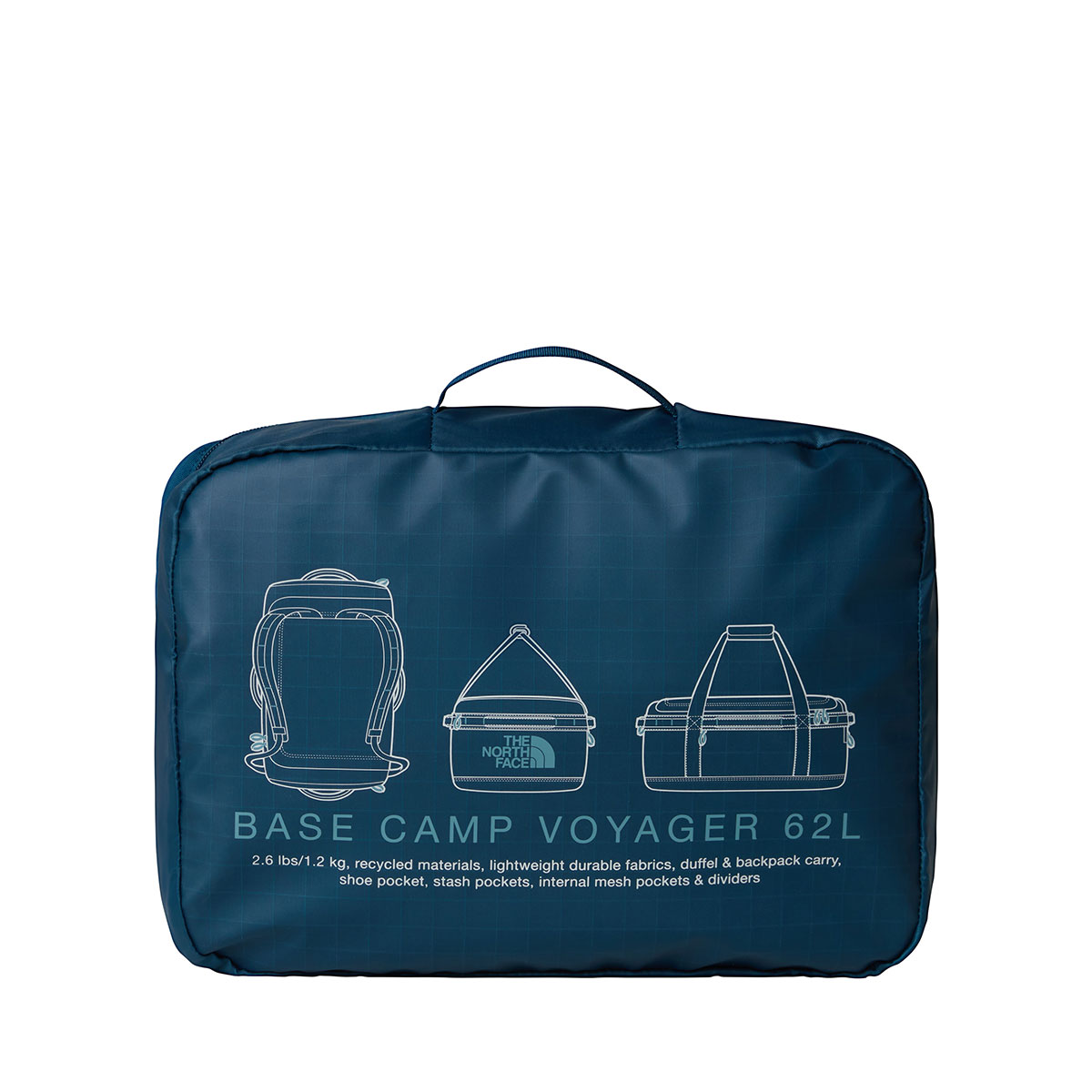 THE NORTH FACE - BASE CAMP VOYAGER DUFFEL 62L