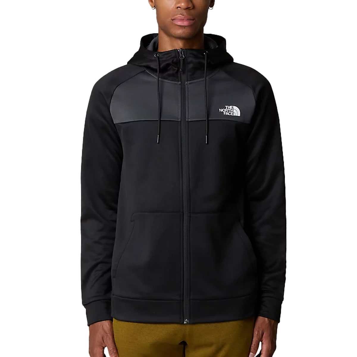 THE NORTH FACE - REAXION FLEECE FULL-ZIP HOODIE