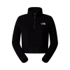 THE NORTH FACE - 100 GLACIER CROPPED 1/4 ZIP FLEECE