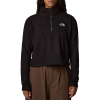 THE NORTH FACE - 100 GLACIER CROPPED 1/4 ZIP FLEECE