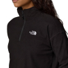 THE NORTH FACE - 100 GLACIER CROPPED 1/4 ZIP FLEECE