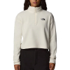 THE NORTH FACE - 100 GLACIER CROPPED 1/4 ZIP FLEECE