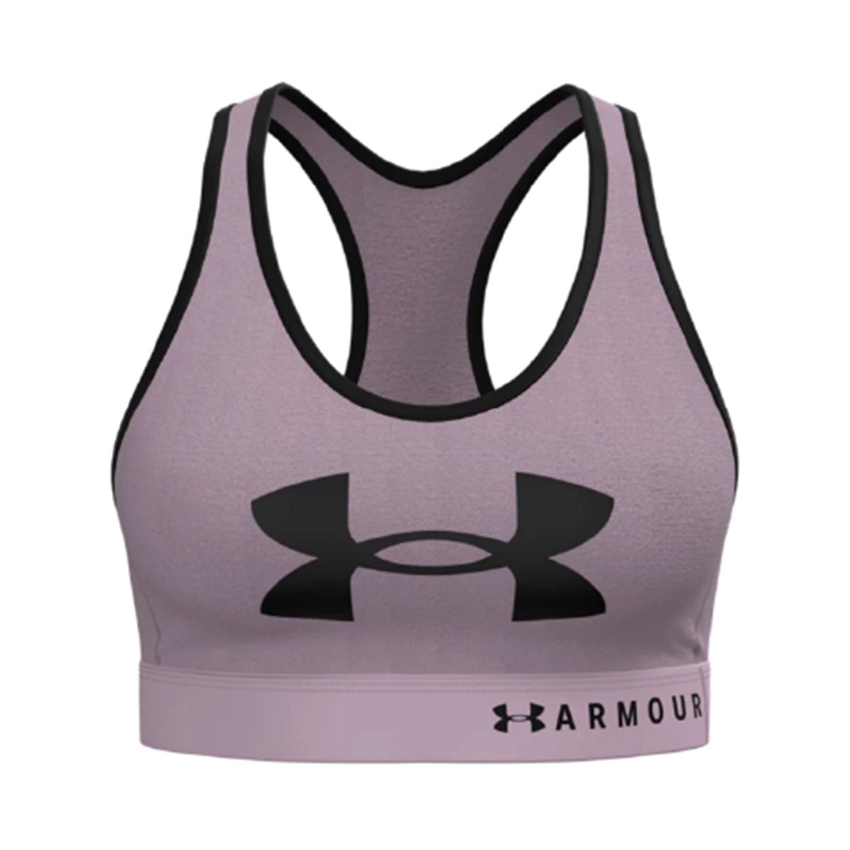 UNDER ARMOUR - ARMOUR MID KEYHOLE GRAPHIC SPORTS BRA