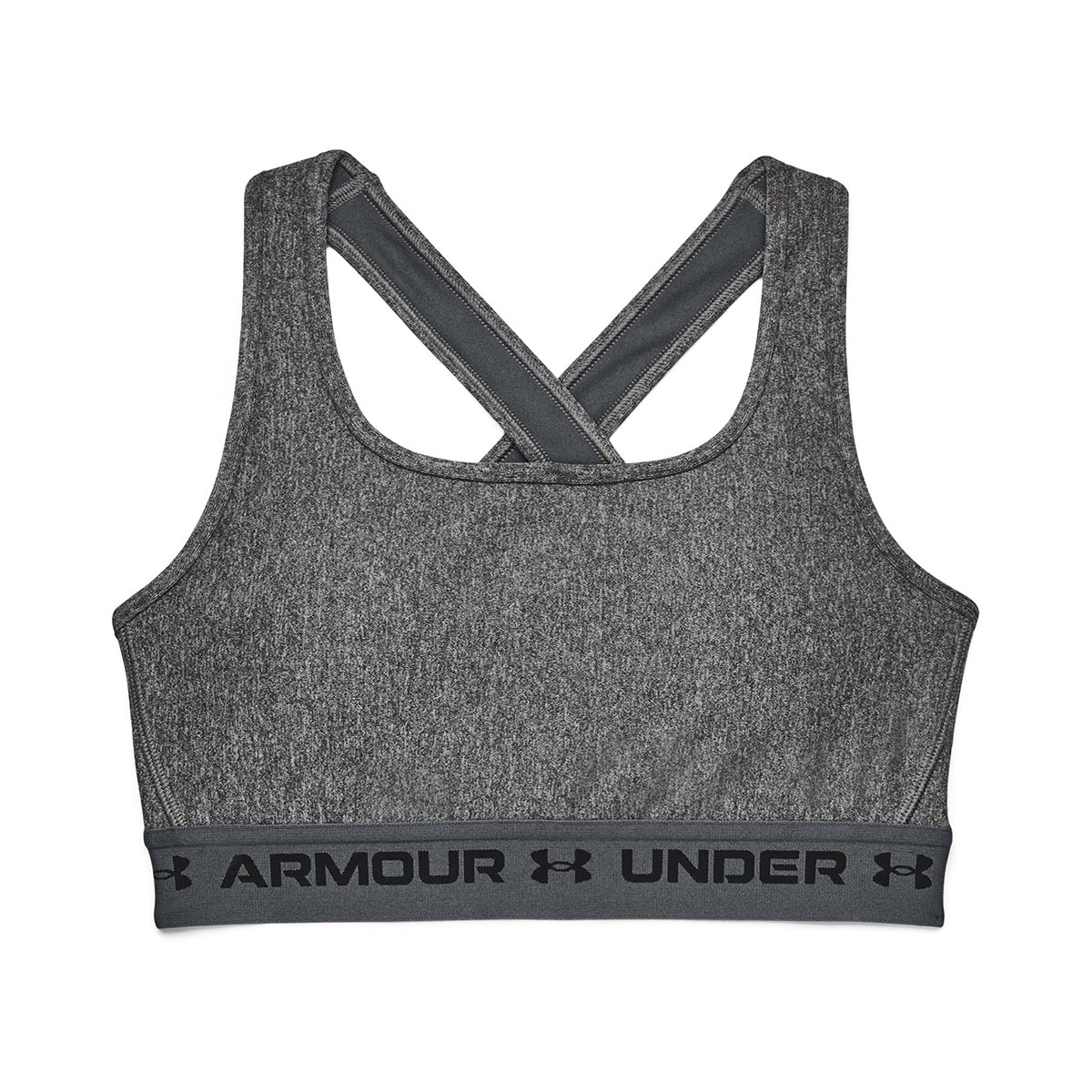 Under Armour Womens Mid Crossback Sports Bra White XL