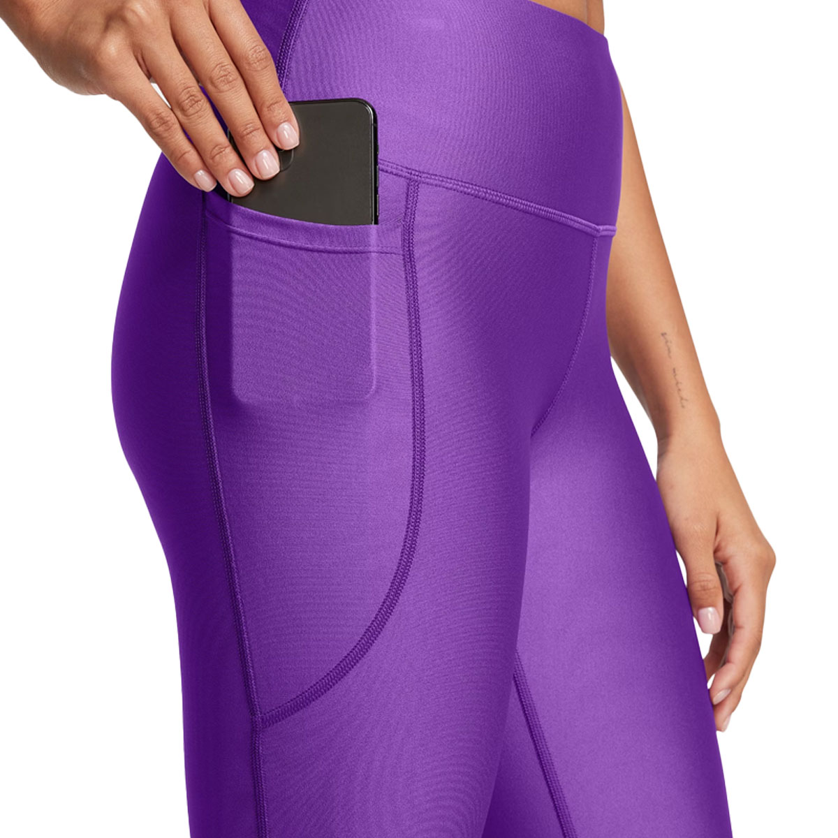 UNDER ARMOUR - HEATGEAR ARMOUR NO-SLIP WAISTBAND ANKLE LEGGINGS