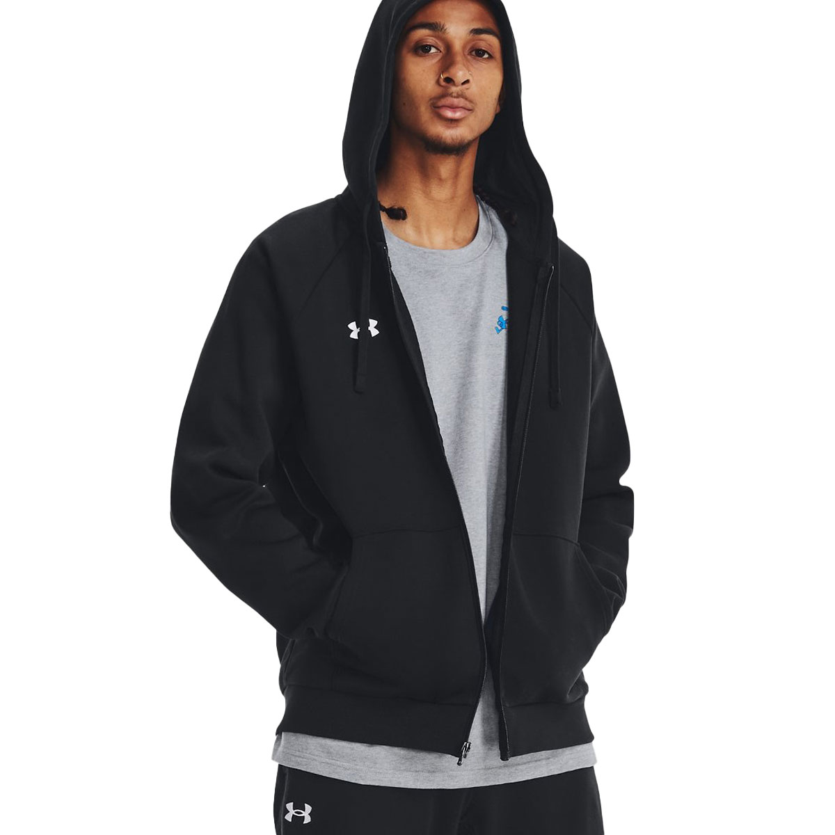 UNDER ARMOUR - RIVAL FLEECE FULL ZIP HOODIE