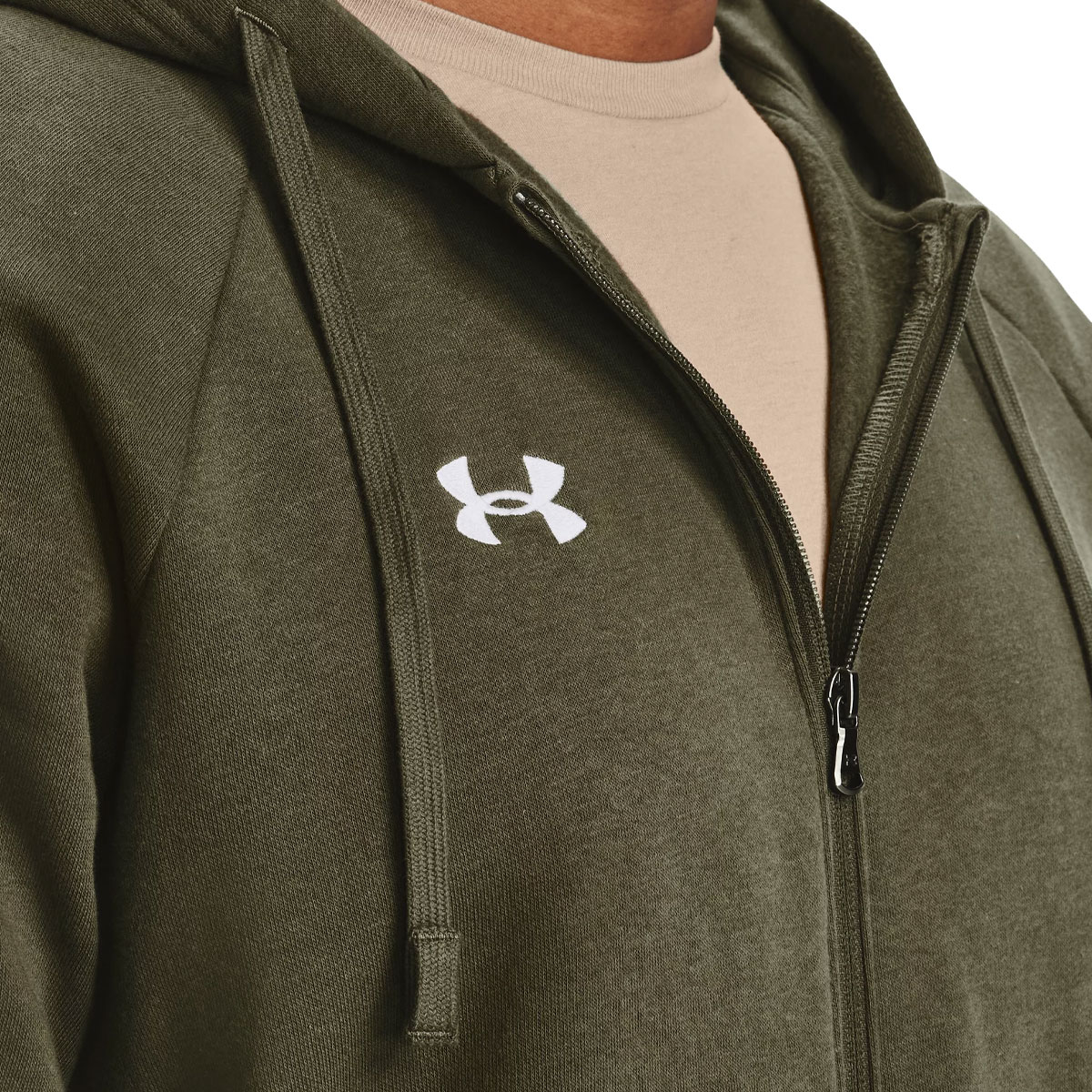 UNDER ARMOUR - RIVAL FLEECE FULL ZIP HOODIE