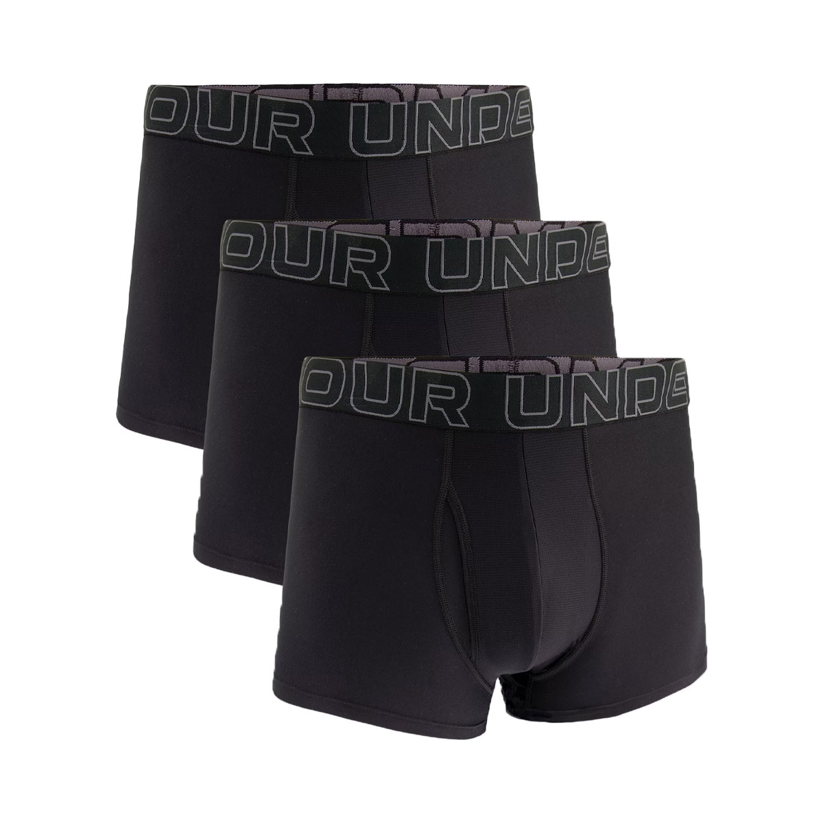 UNDER ARMOUR - PERFORMANCE TECH 3-PACK BOXERS